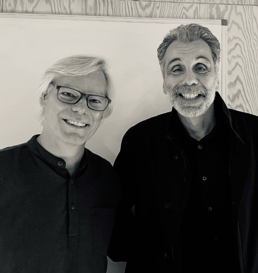 Christophe Deborsu and Karl Meersman